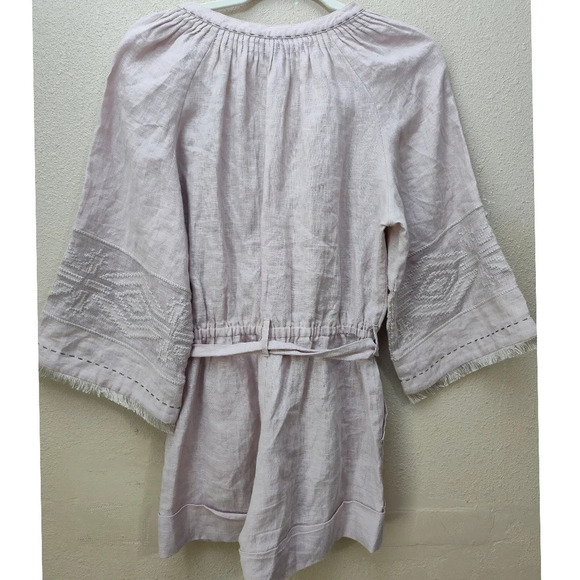 My Sleeping Gypsy Odyssey Linen Jumpsuit Size Small - Picture 3 of 10